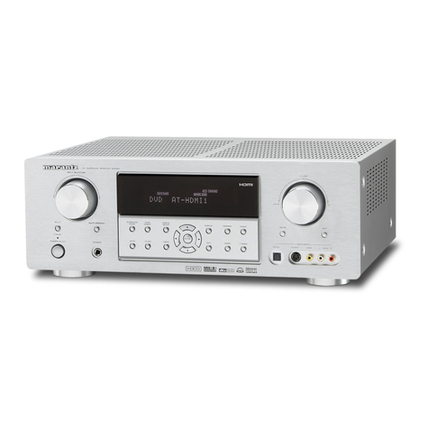 Marantz SR5001/F User manual