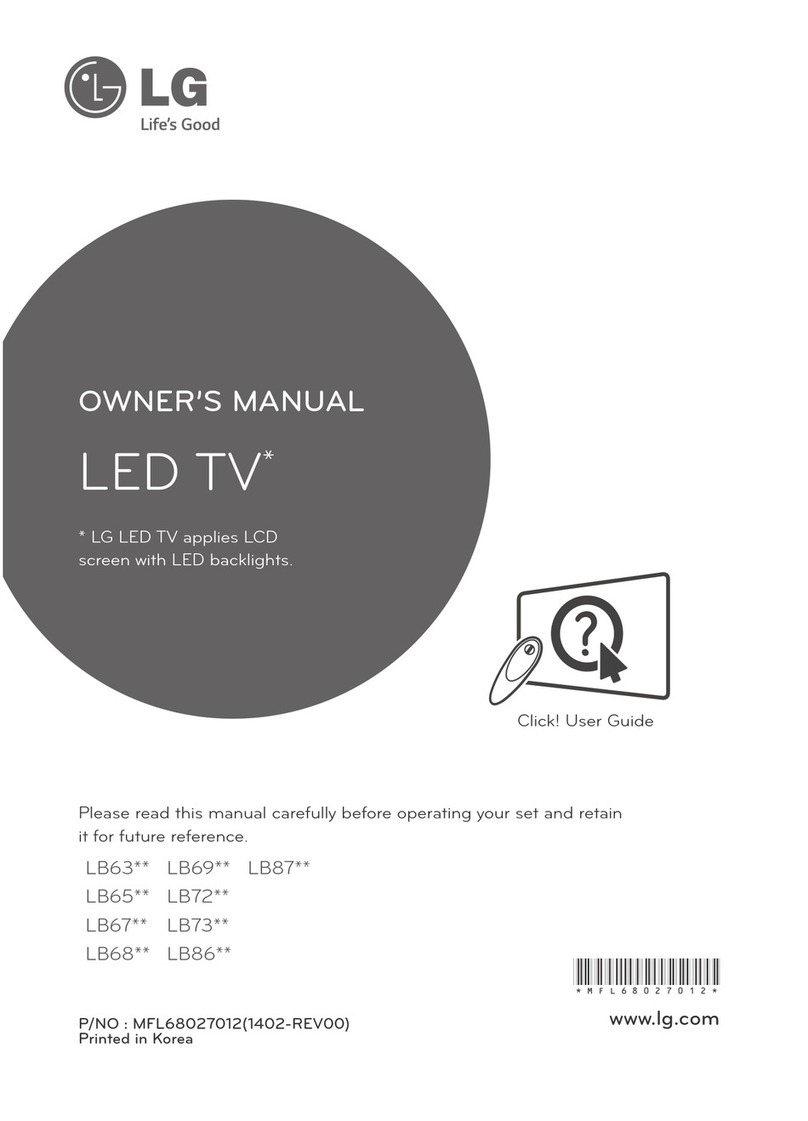 LG LB63 Series User manual