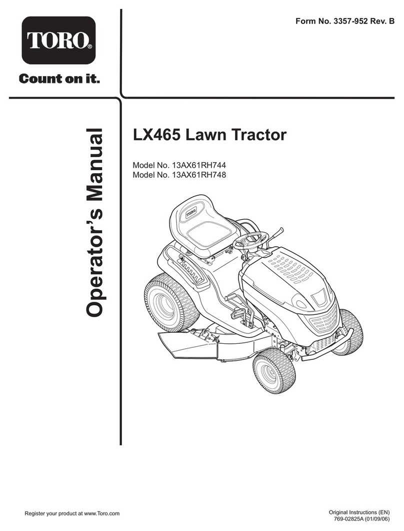 Toro 13AX61RH744 User manual