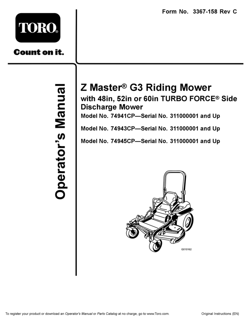 Toro Z Master 74941CP User manual