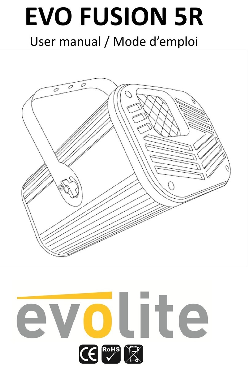 Evo-lite EVO Fusion 5R user manual