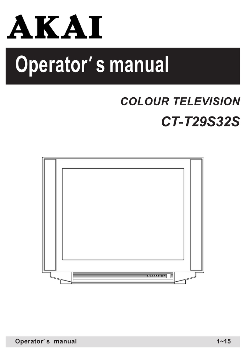 Akai CT-T29S32S User manual