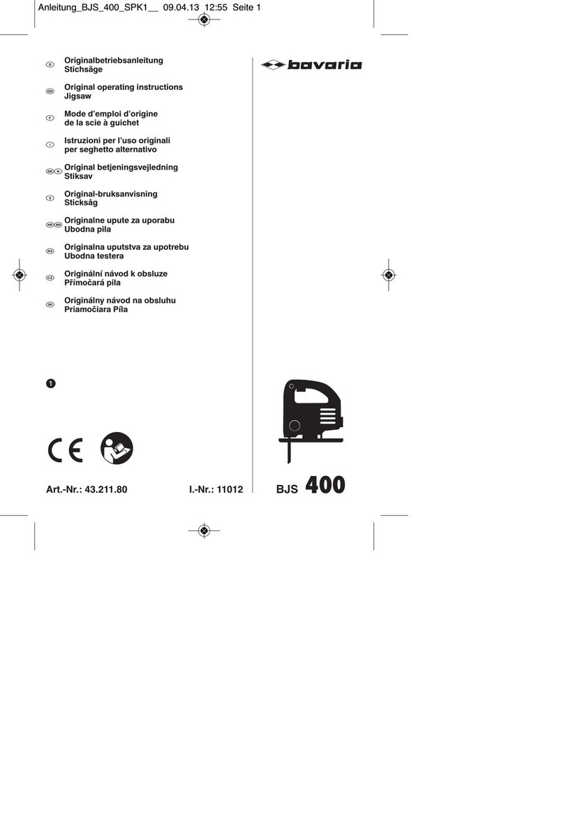 EINHELL BJS 400 User manual