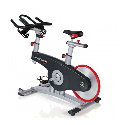 Life Fitness LifeCycle GX User manual Life Fitness LifeCycle GX User manual