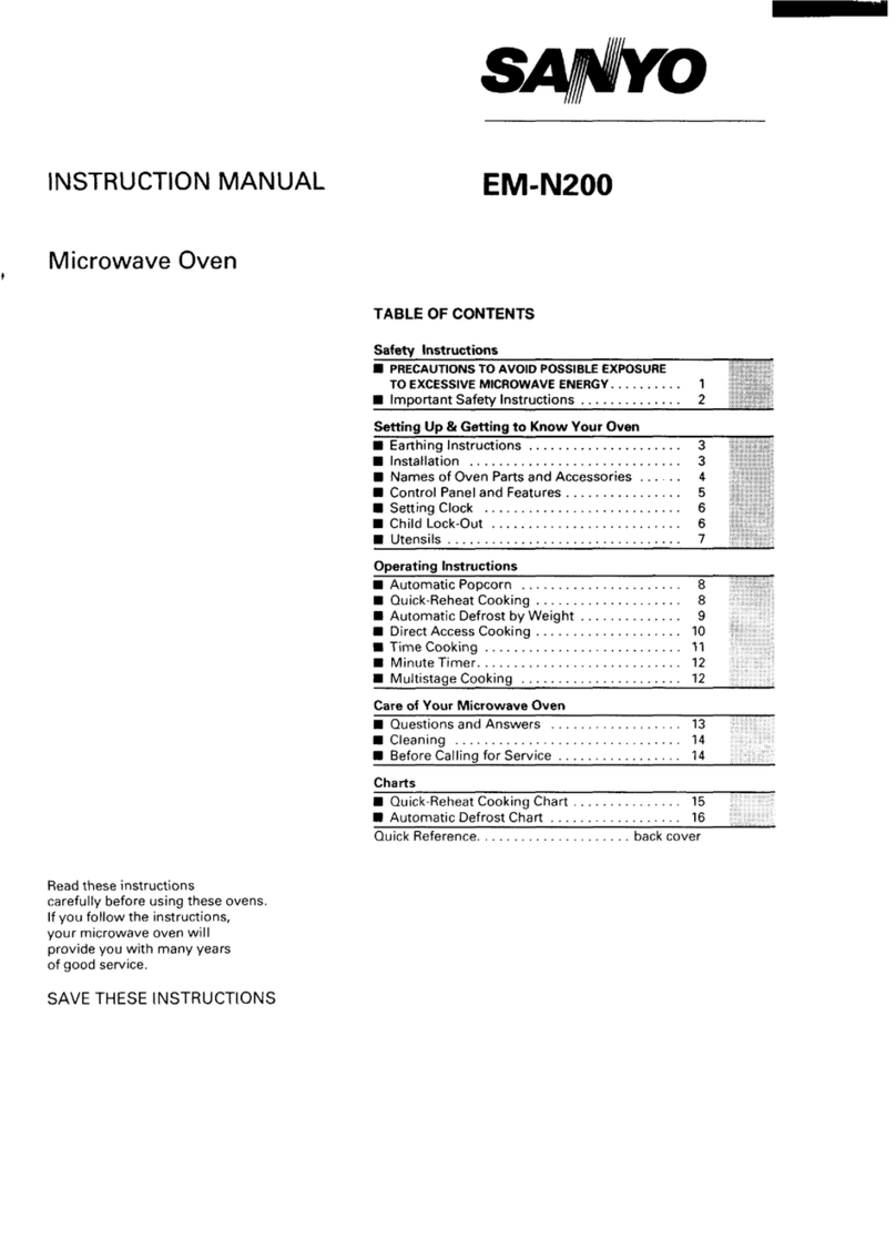 Sanyo EM-N200 instruction manual