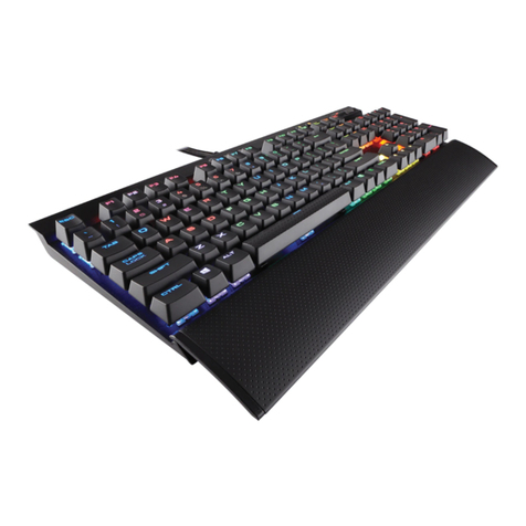 Corsair K70 LUX User manual