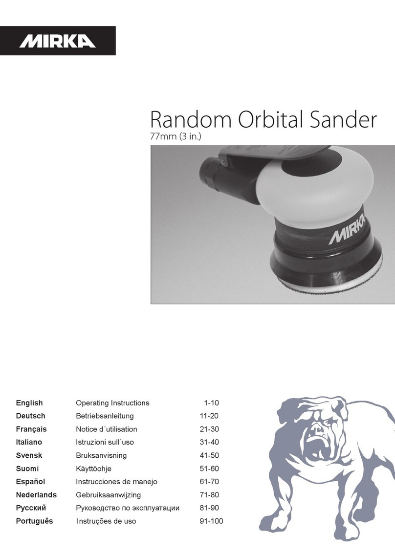 MIRKA ROS 325 operating instructions