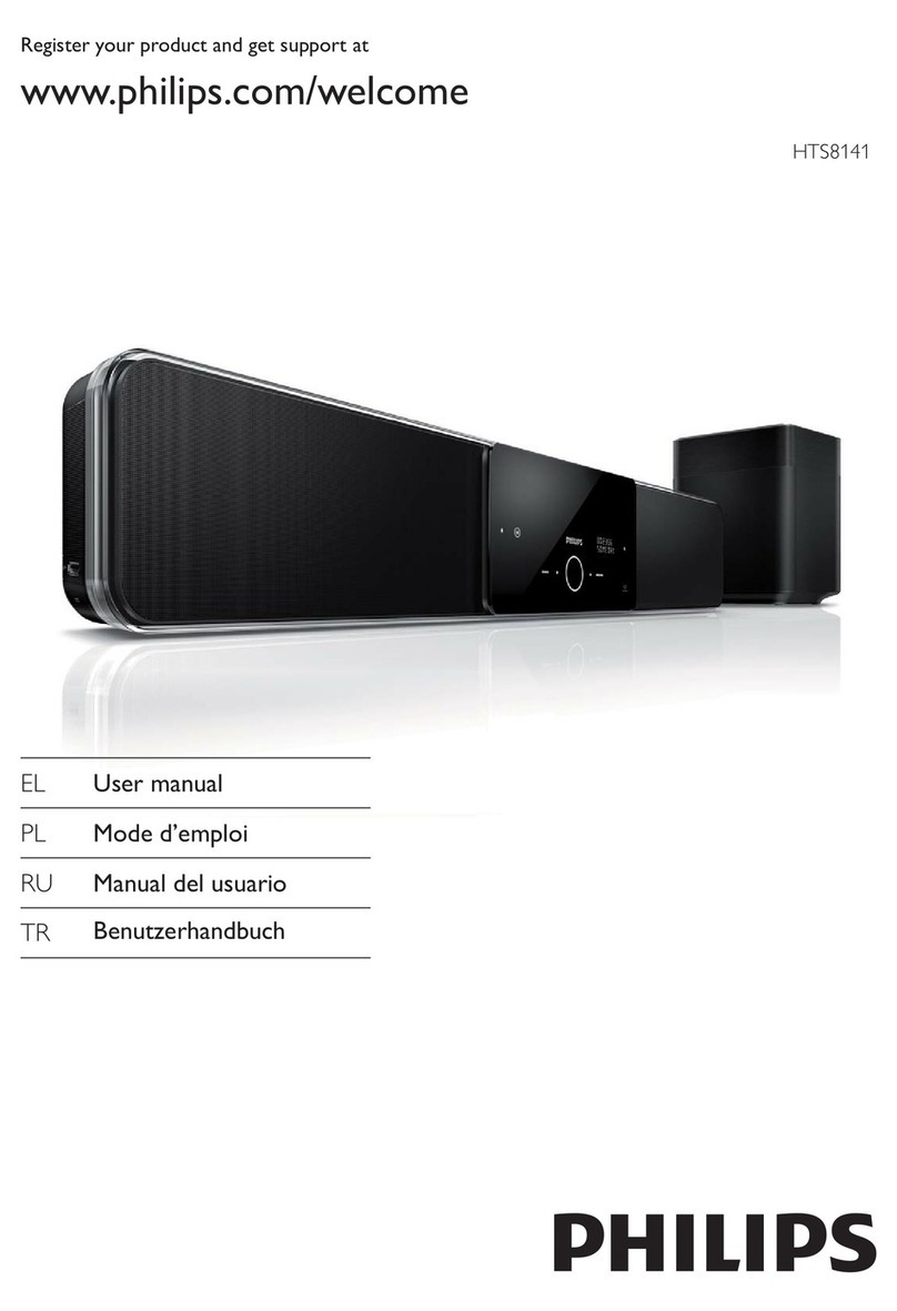 Philips HTS8141 User manual