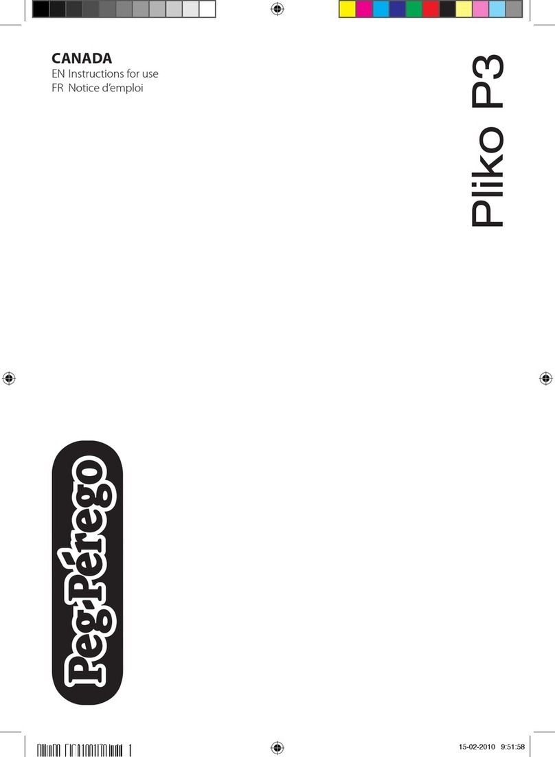 Peg-Perego Pliko P3 User manual