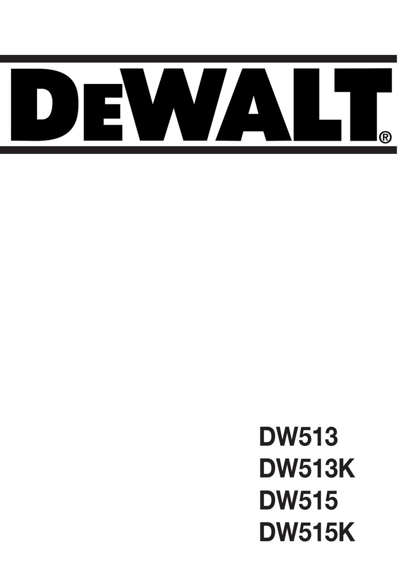 DeWalt DW513 user manual