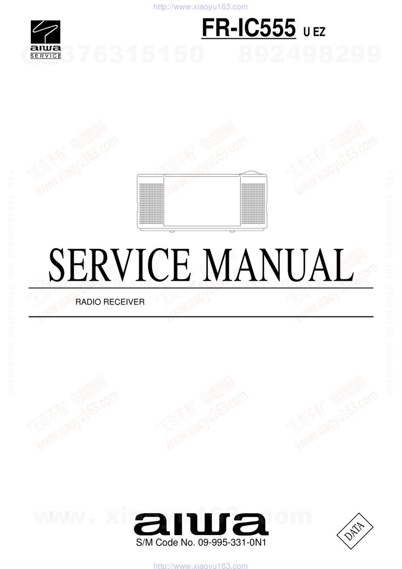 Aiwa FR-IC555 Service manual