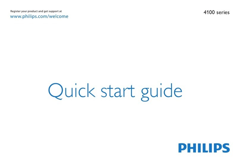 Philips 4100 series User manual