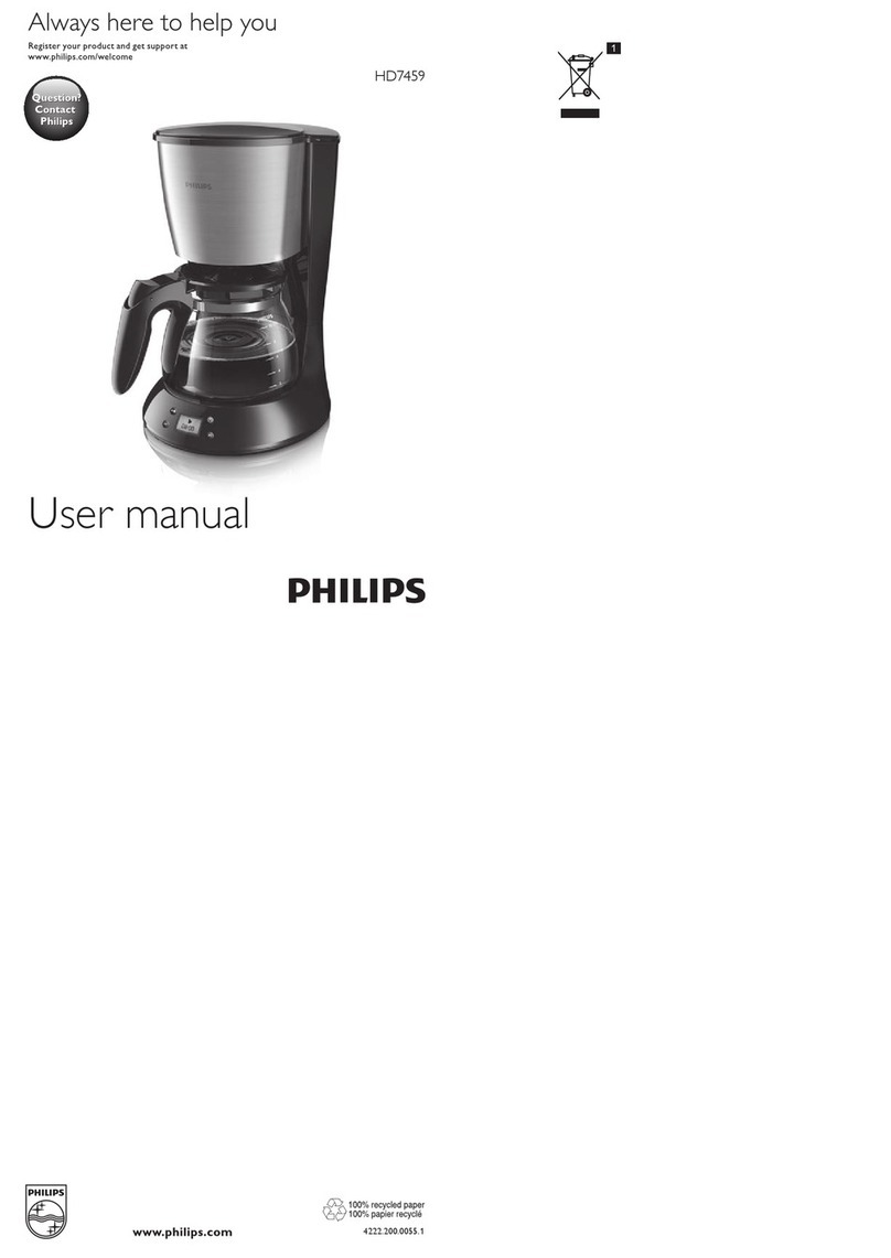 Philips HD7459 user manual