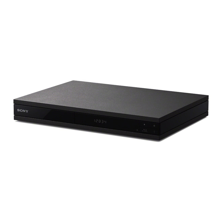 Sony UHP-H1 User manual