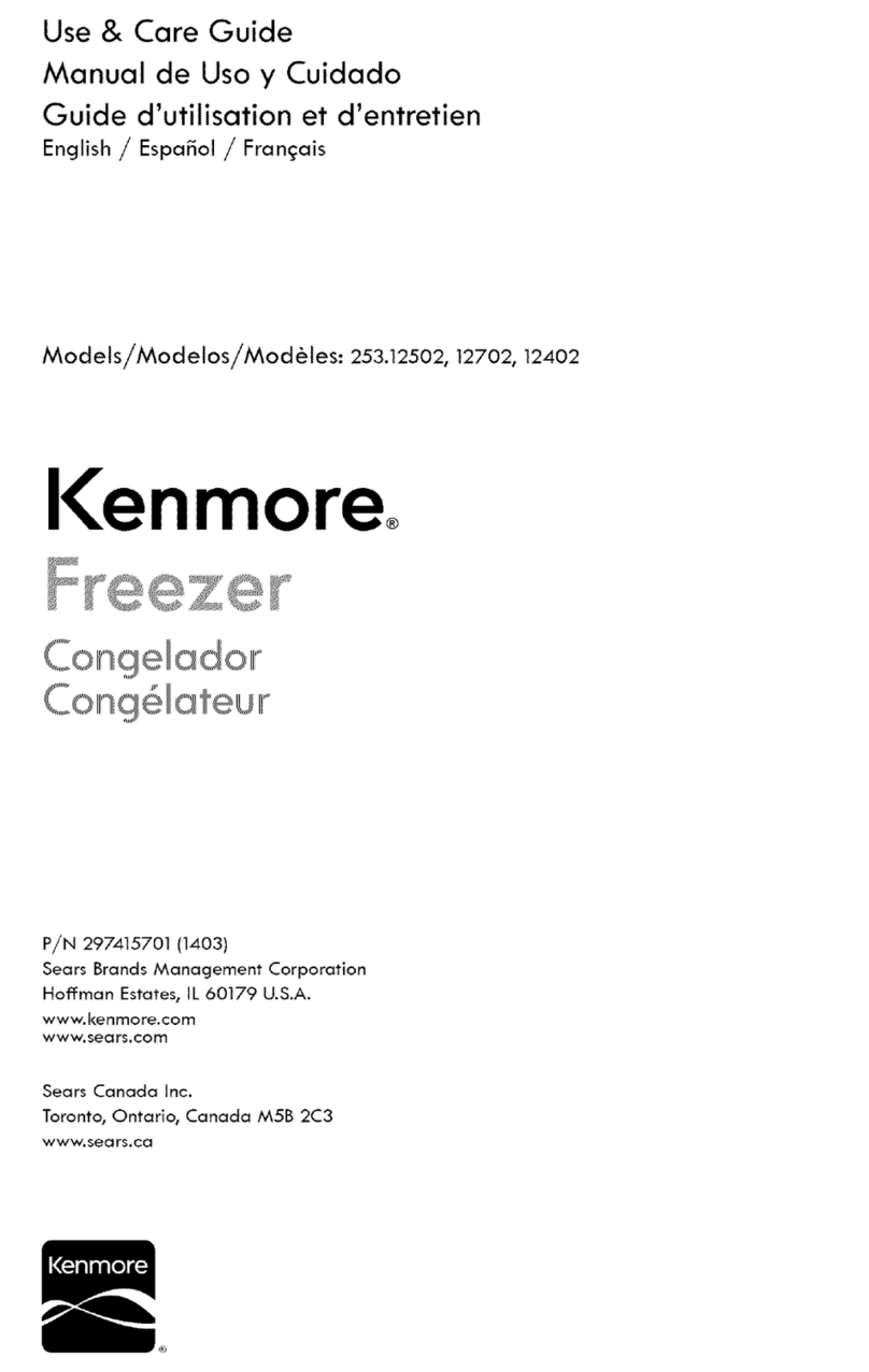 Kenmore 253.12502 Use & care guide
