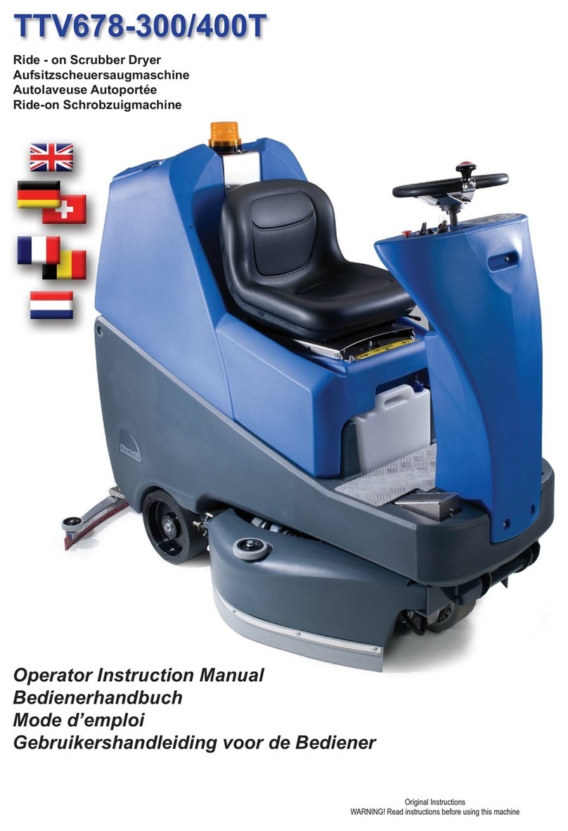 Numatic TTV 678-300 Assembly instructions