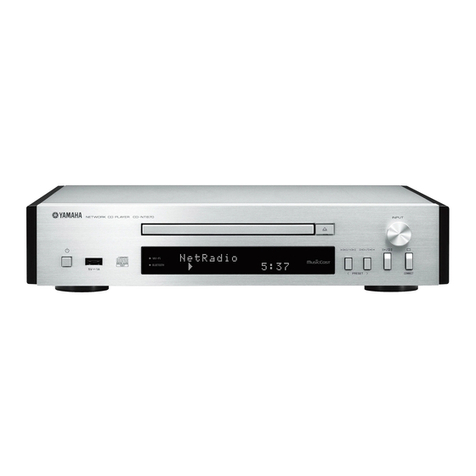 Yamaha CD-NT670 User manual