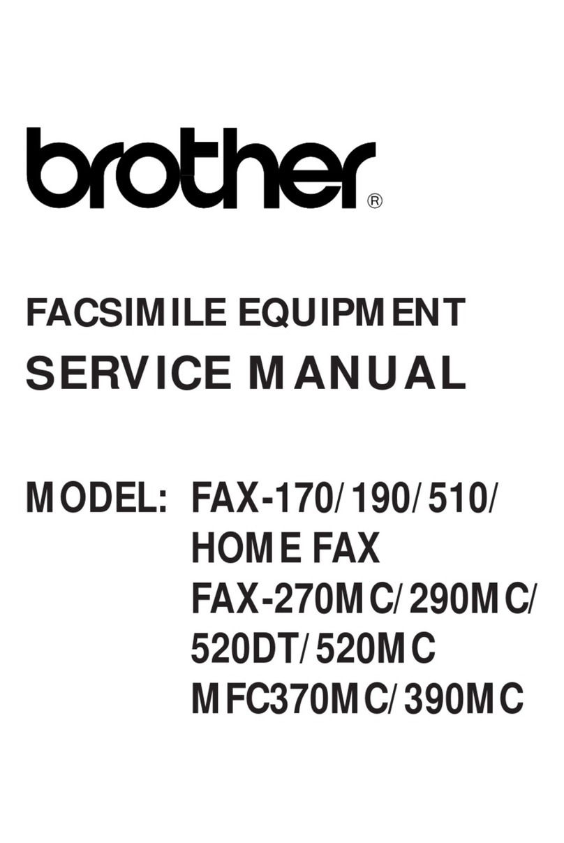 Brother Personal FAX-170 User manual