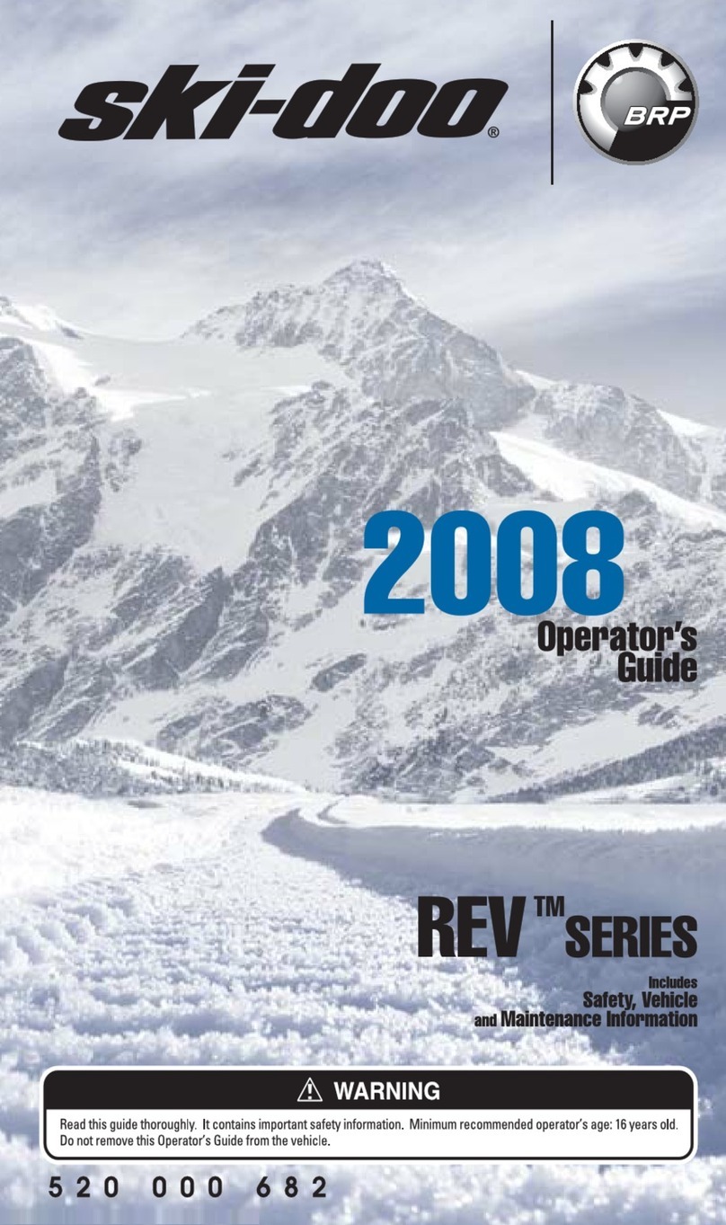 Ski-Doo 2008 Rev series Manual