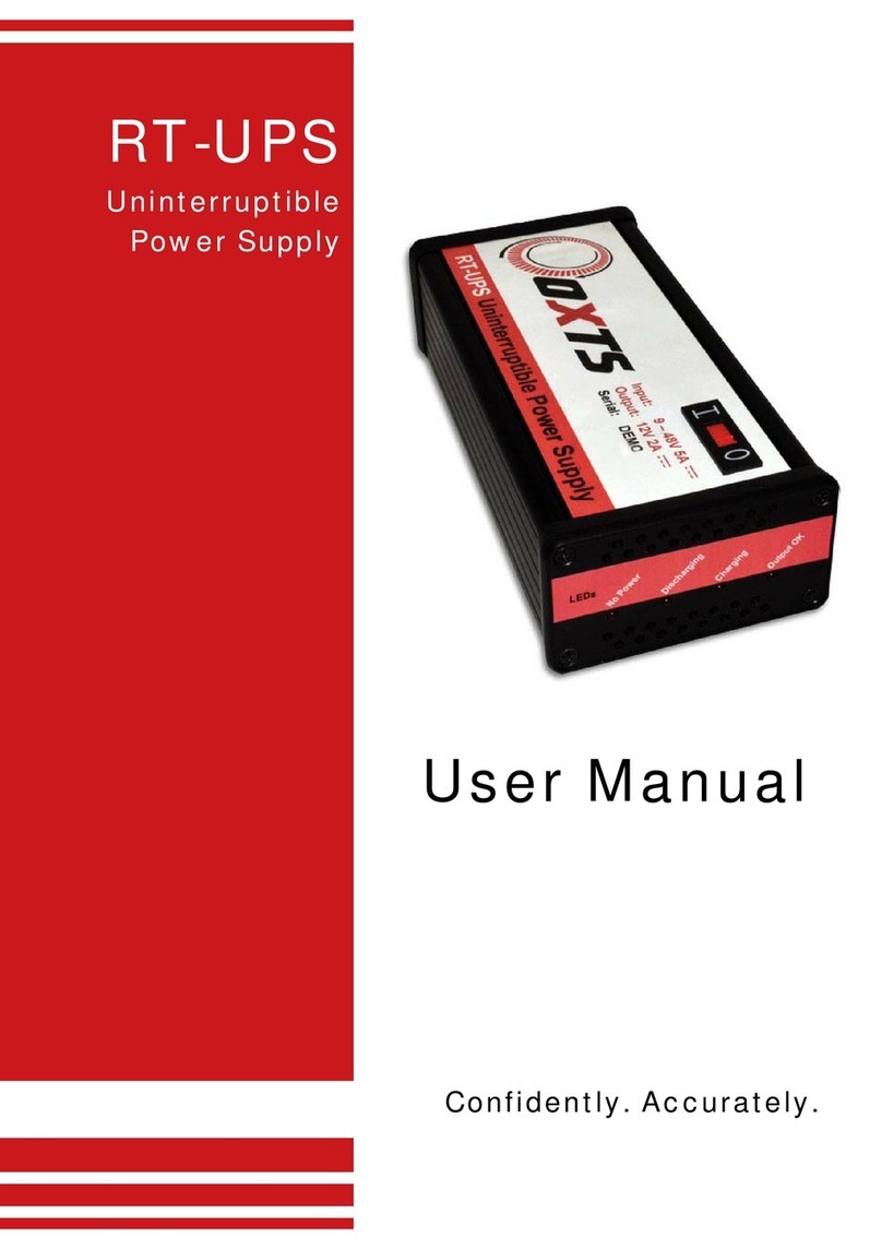 OXTS RT-UPS user manual
