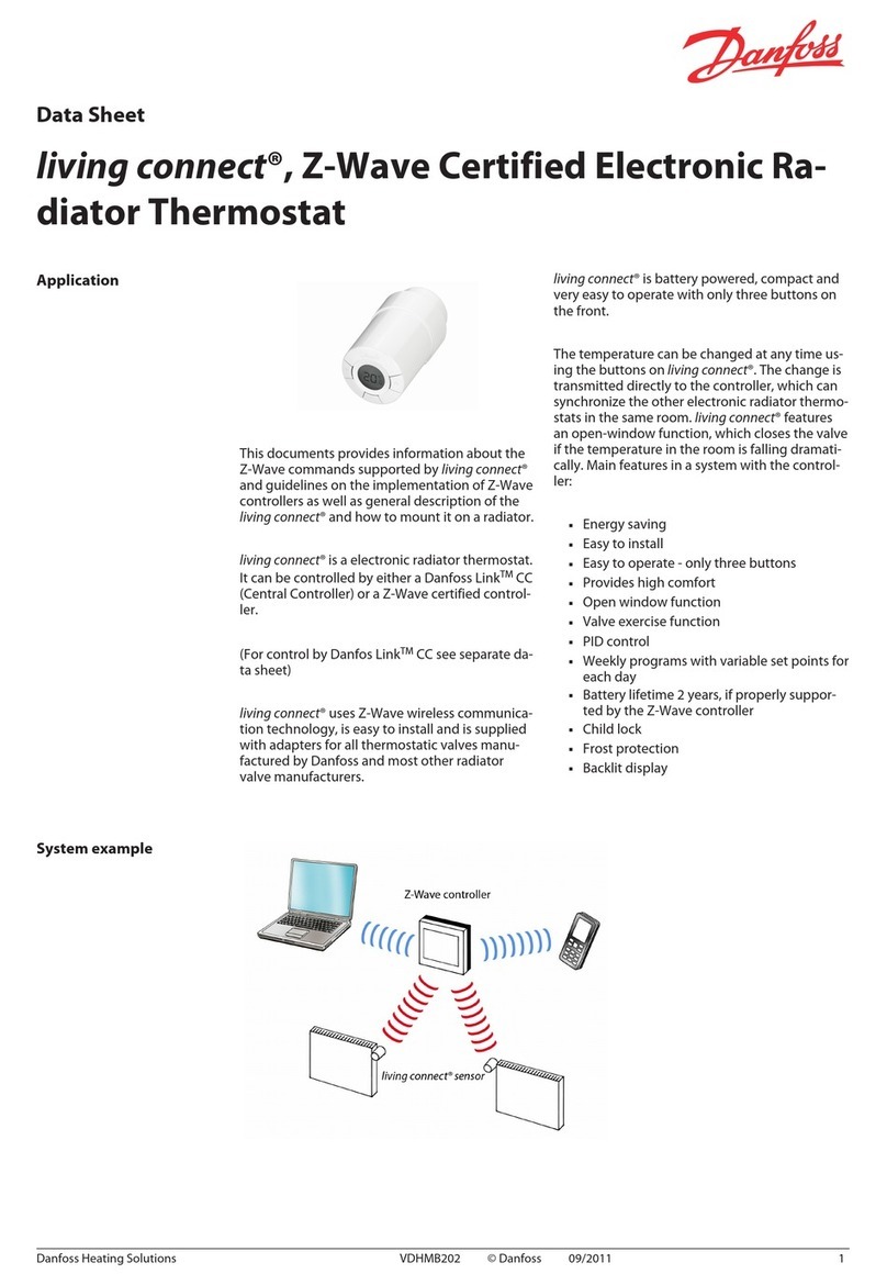 Danfoss living connect User manual
