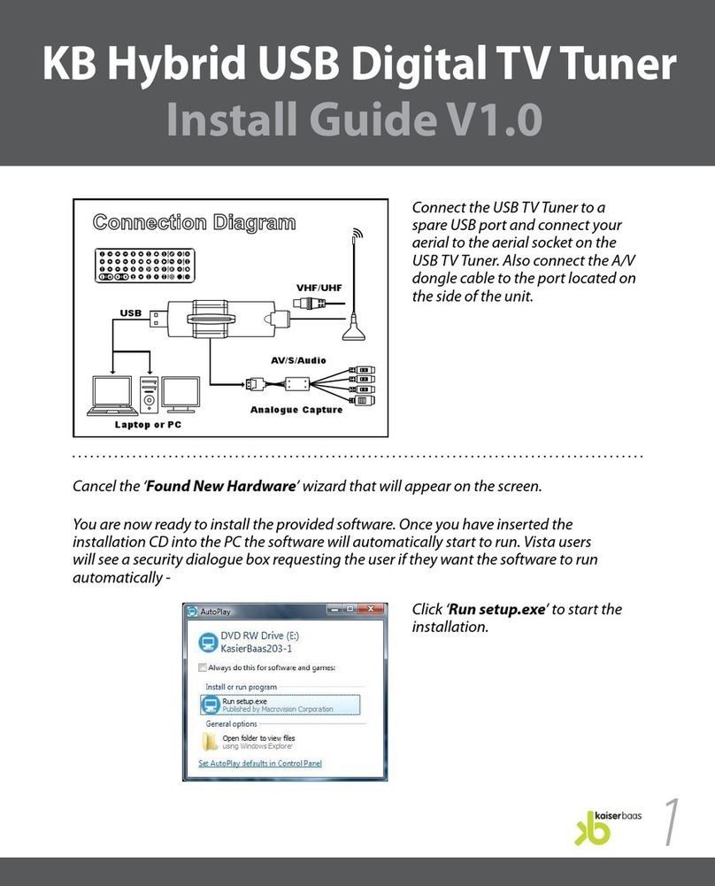 Kaiser Baas KBA01015 User manual