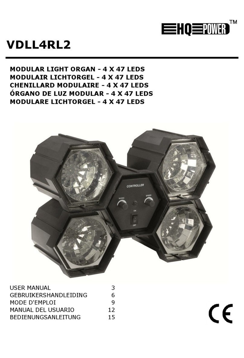 HQ Power VDLL4RL2 User manual