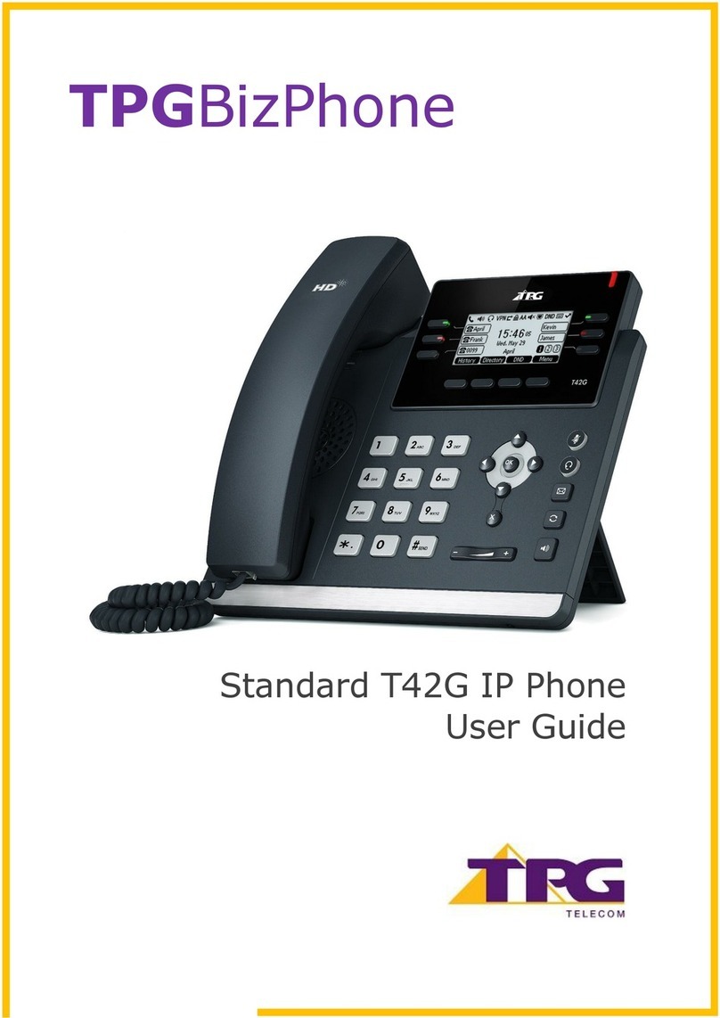 TPG T42G user guide