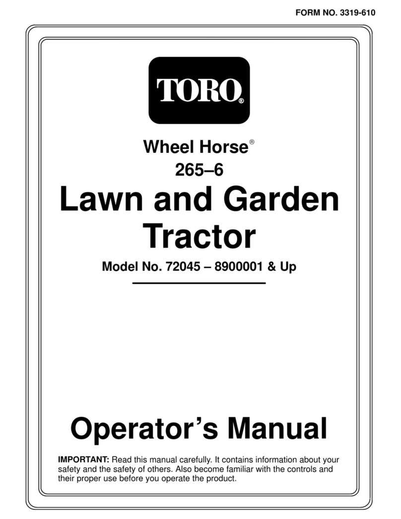 Toro 72045 Operator's manual