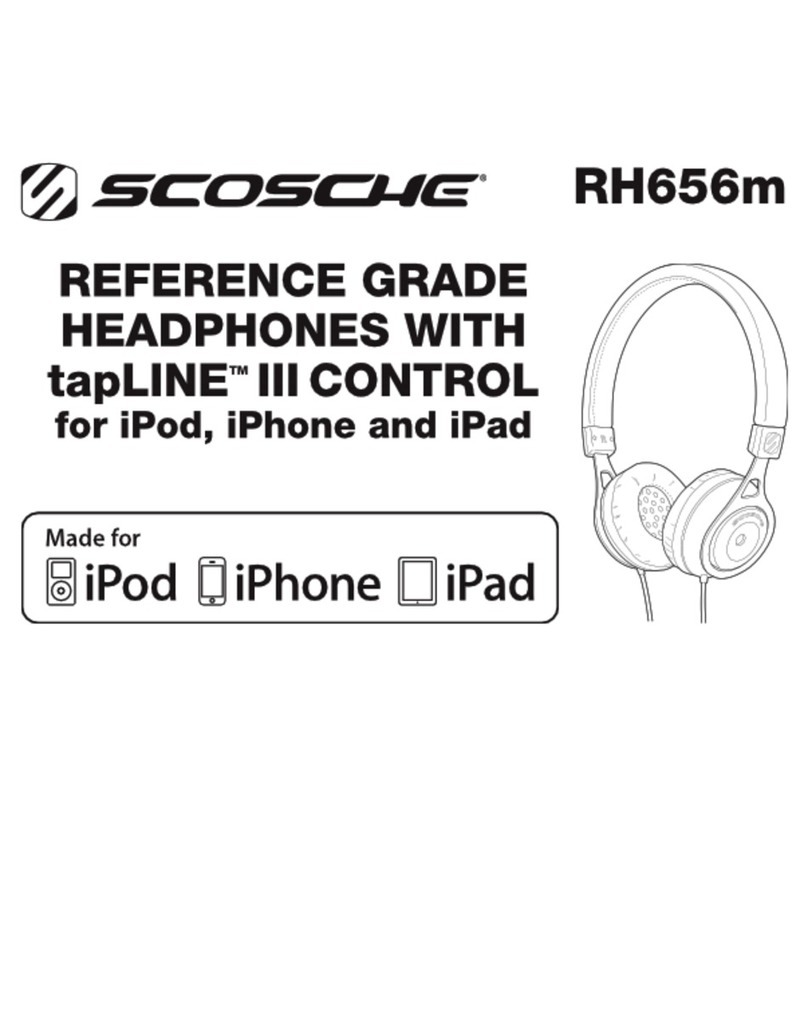 Scosche RH656m user manual