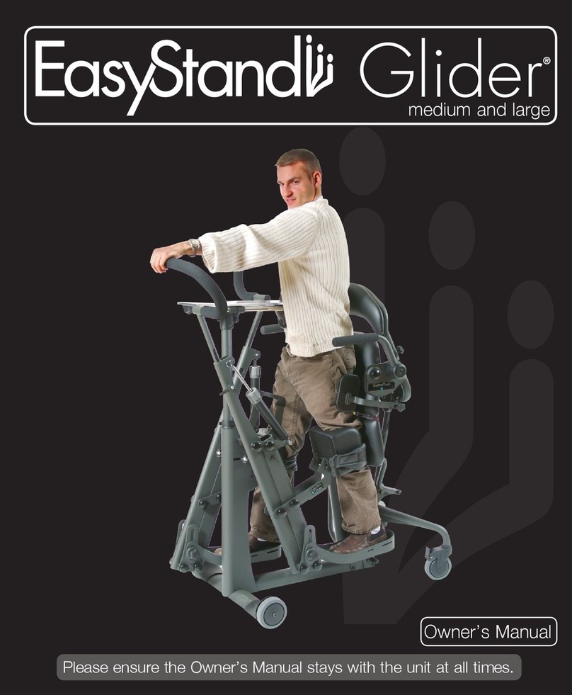 EasyStand Glider Medium owner's manual