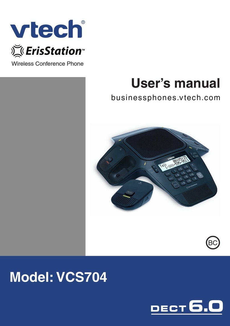 V-tech ErisStation VCS704 User manual