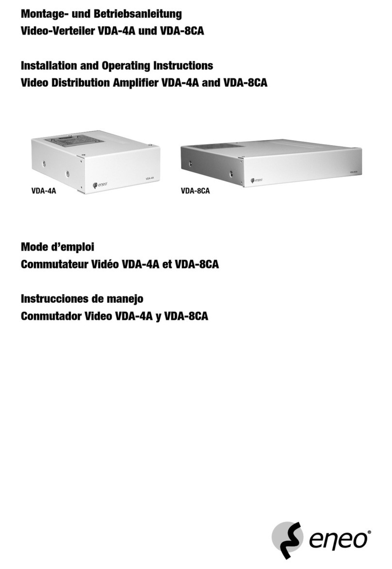 Eneo VDA-4A User manual