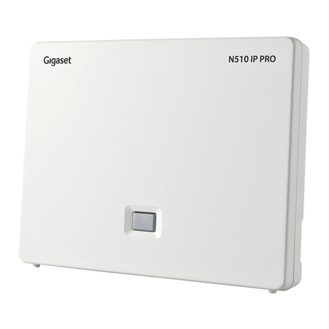 Gigaset N510 IP PRO Instruction sheet