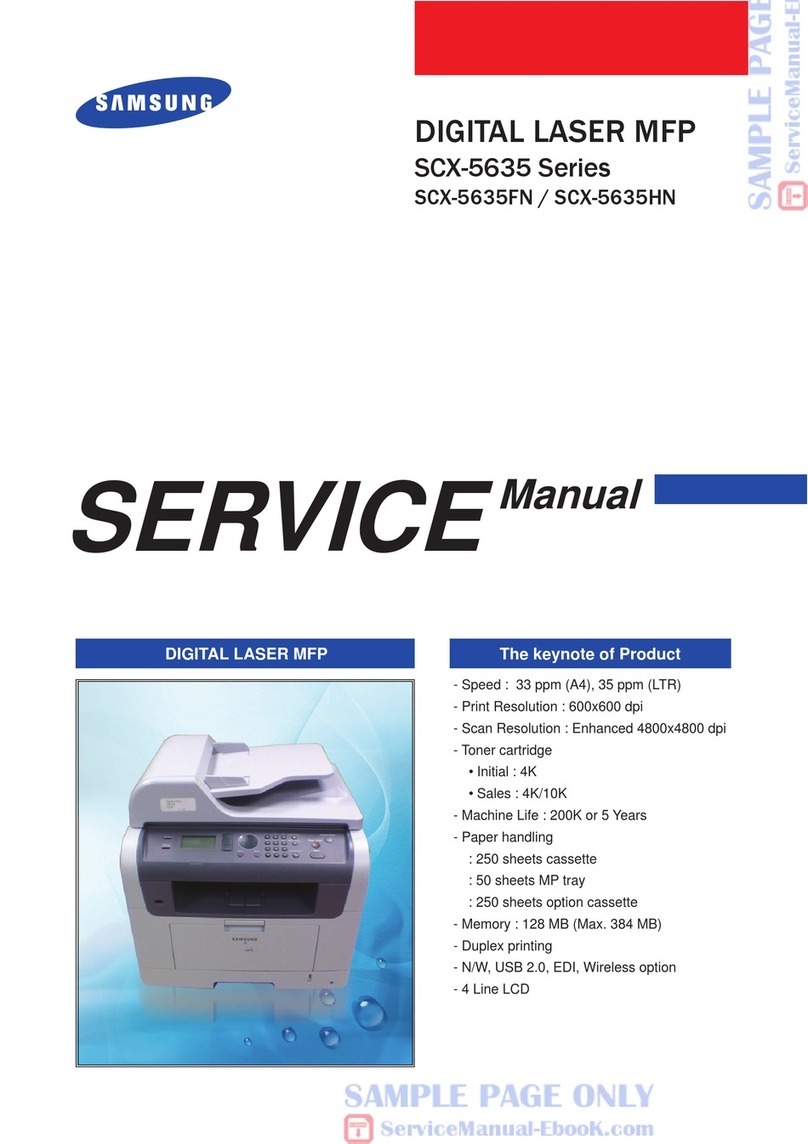 Samsung SCX-5635 Series User manual