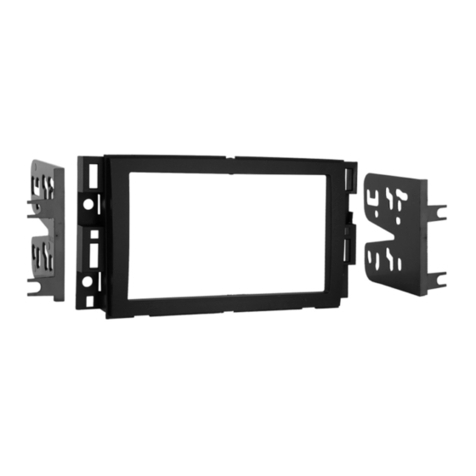 Metra Electronics 95-3305 installation instructions