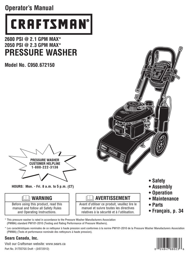 Craftsman C950.672150 User manual