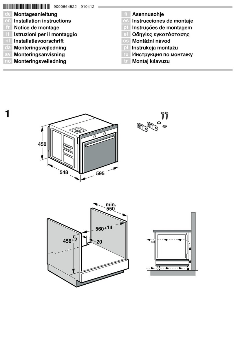 Bosch HB86P575 User manual