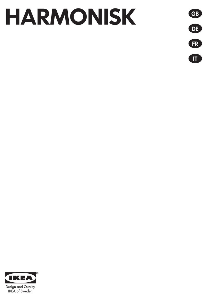 IKEA HARMONISK Instruction
