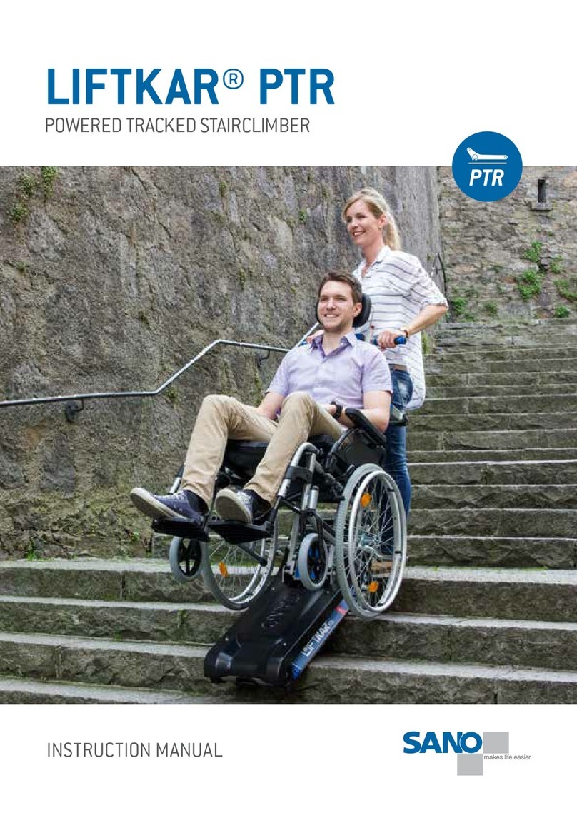 SANO LIFTKAR PTR instruction manual
