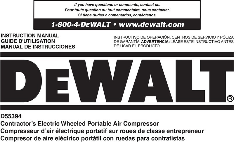 DeWalt D55394 User manual