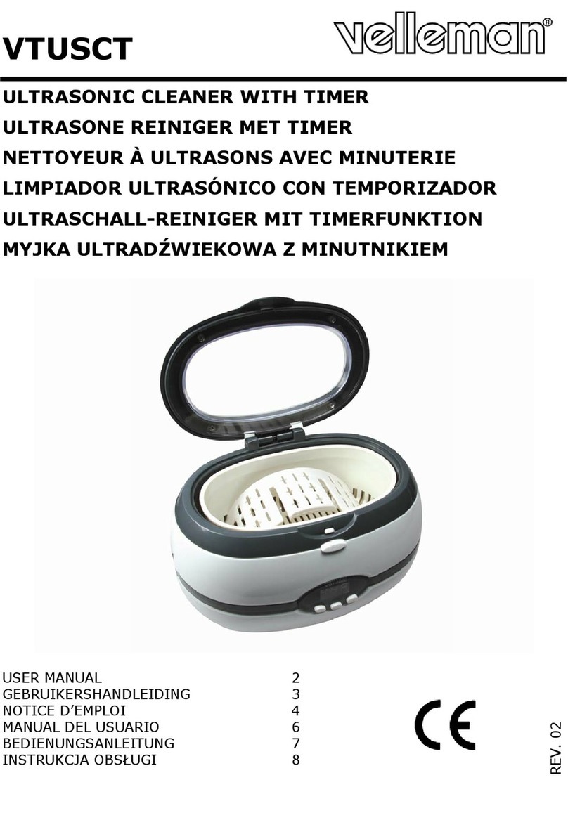 Velleman VTUSCT user manual