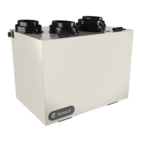 Fantech VHR150 installation manual