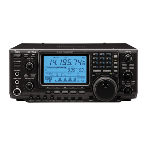 Icom IC-746PRO User manual