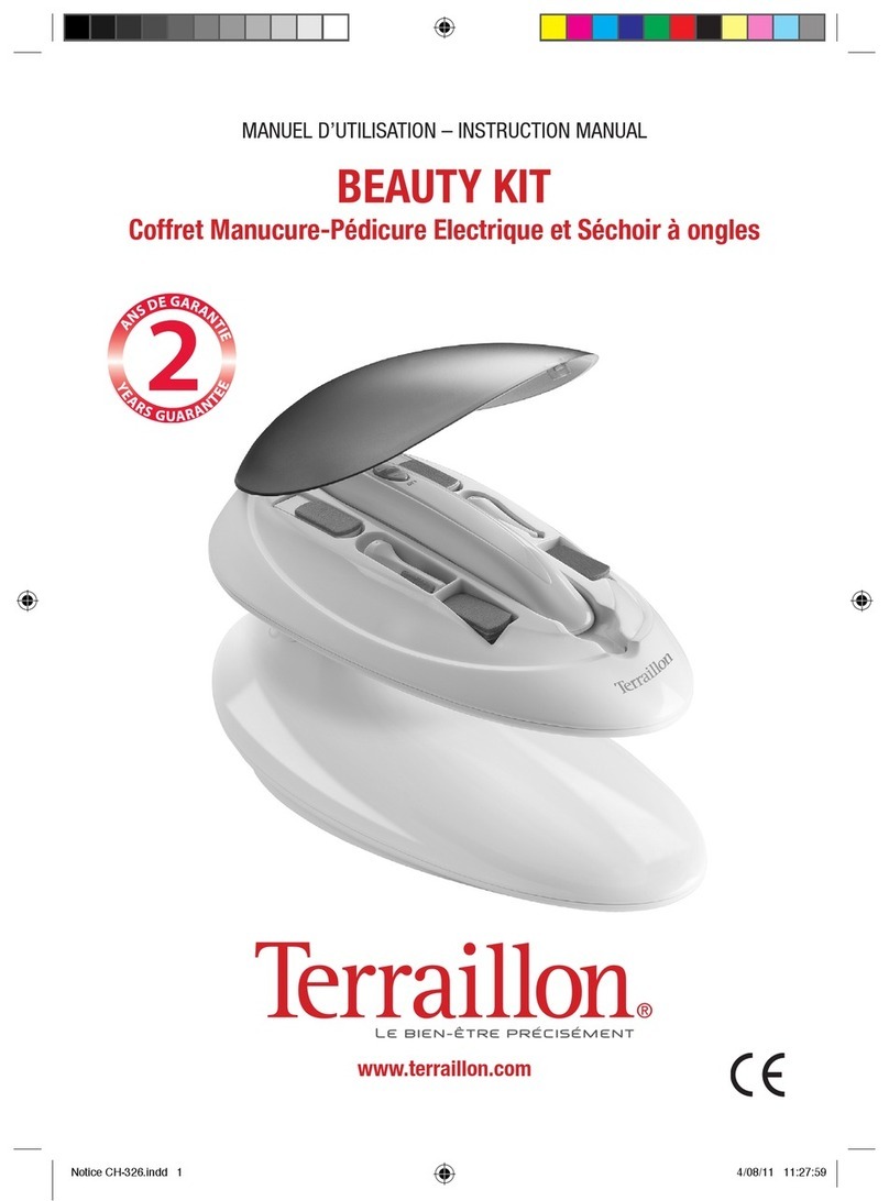 Terraillon Beauty Kit 11648 instruction manual