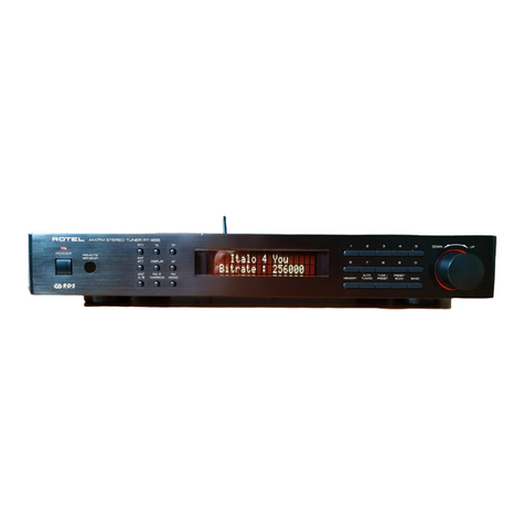Rotel RT-955 User manual