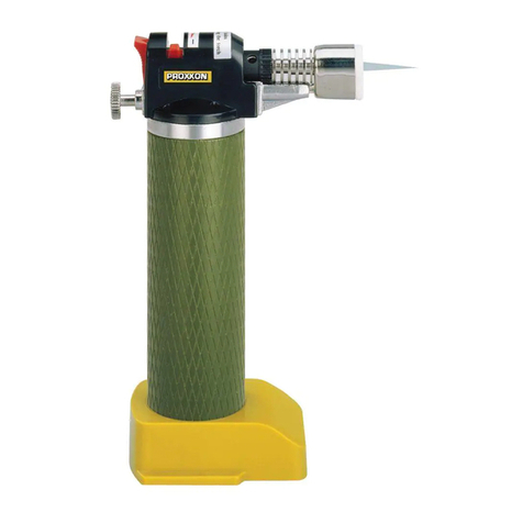 Proxxon MICROFLAME MFB/E User instructions Proxxon MICROFLAME MFB/E User instructions