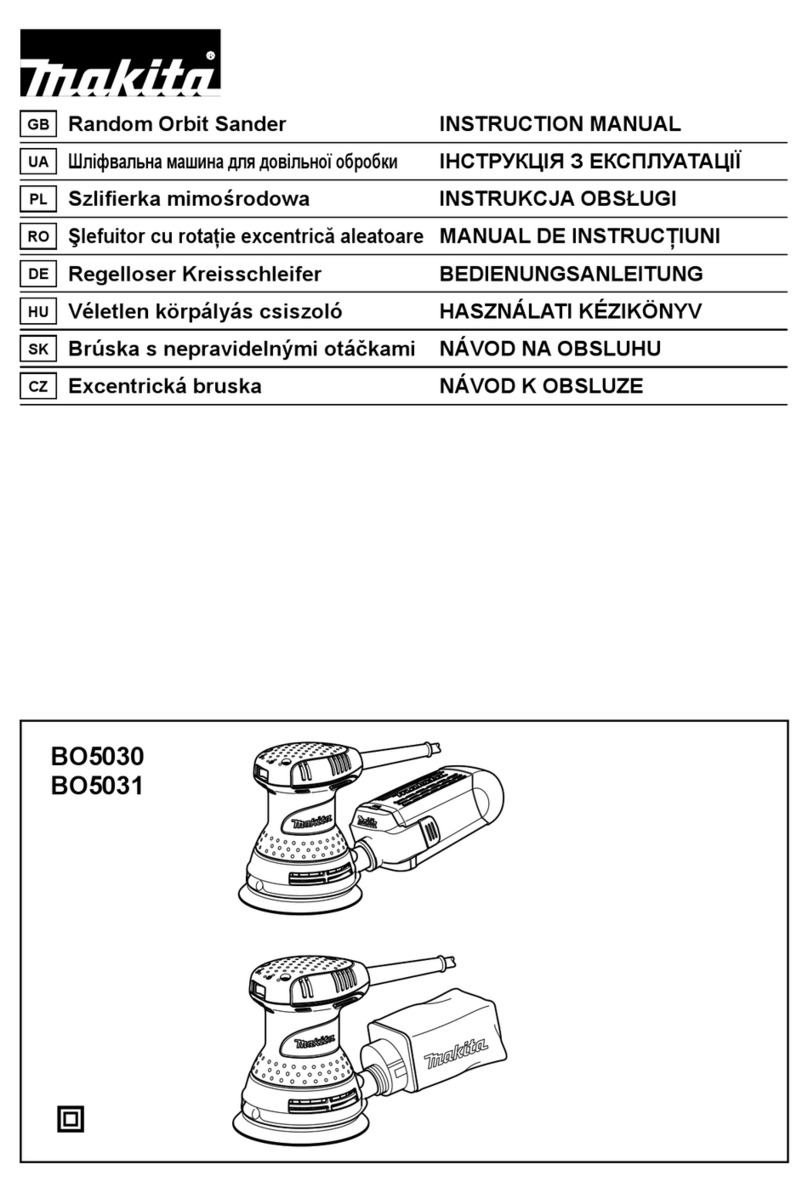 Makita BO5030 instruction manual