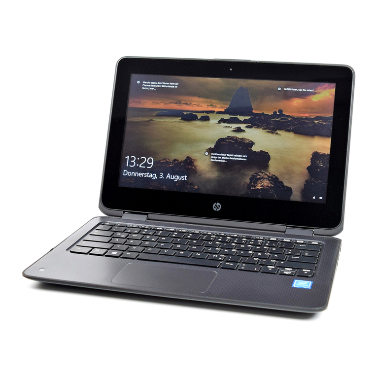HP ProBook 11 G1 Education Edition Manual