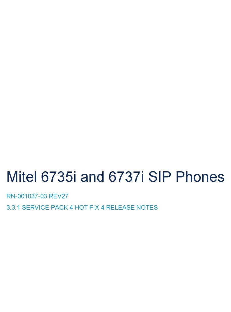 Mitel 6735i User manual